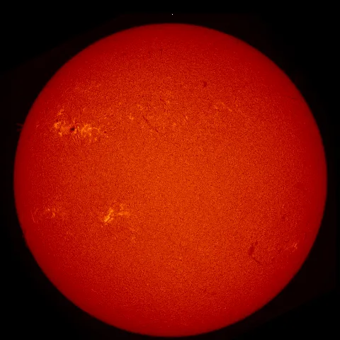 Image of Sun's chromosphere