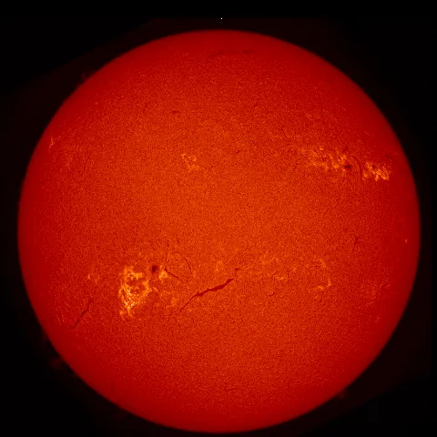 Image of Sun's chromosphere