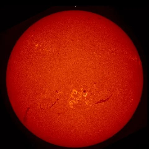 Image of Sun's chromosphere