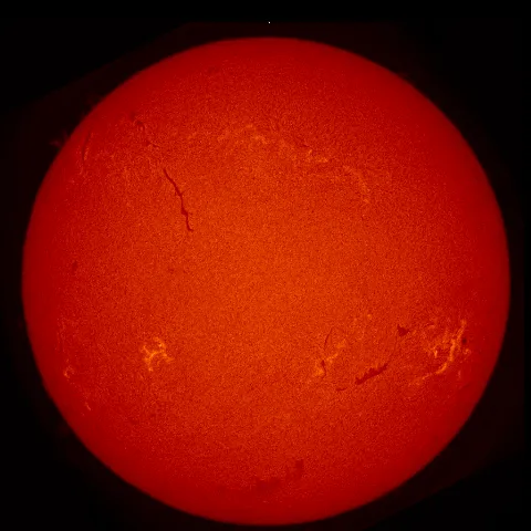 Image of Sun's chromosphere