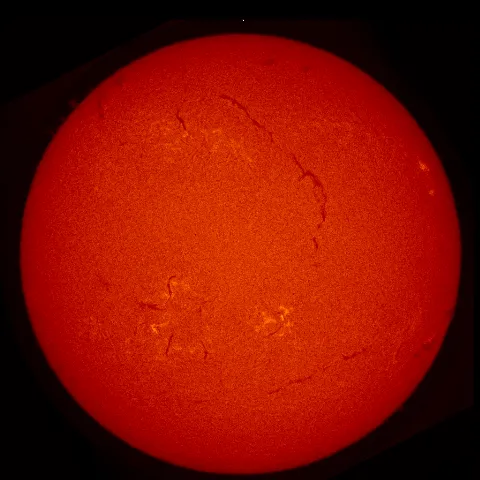 Image of Sun's chromosphere