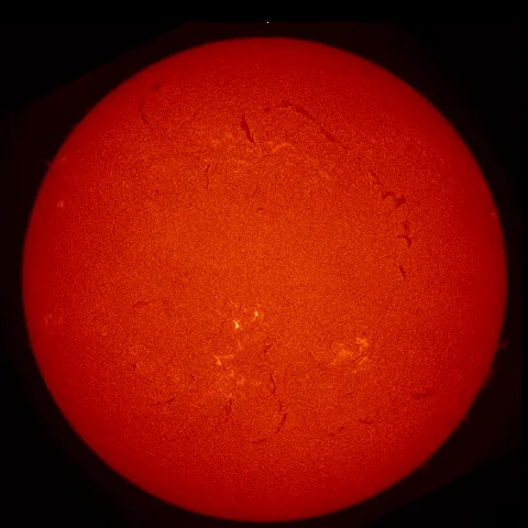 Image of Sun's chromosphere