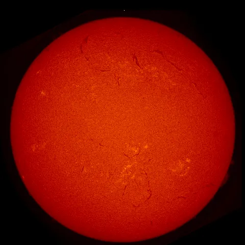 Image of Sun's chromosphere