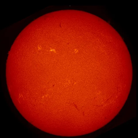 Image of Sun's chromosphere