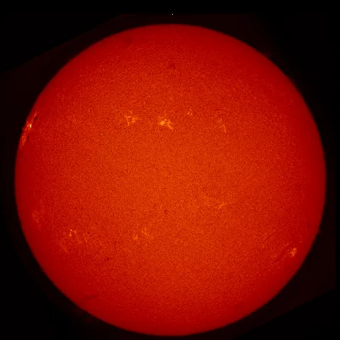 Image of Sun's chromosphere