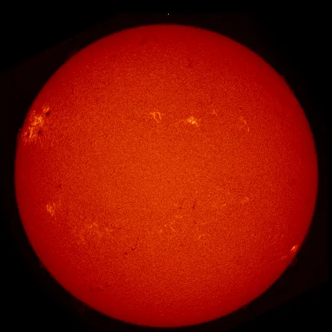 Image of Sun's chromosphere