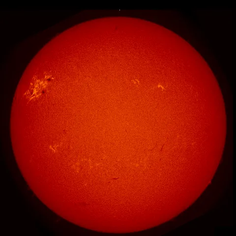 Image of Sun's chromosphere