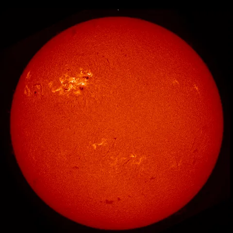 Image of Sun's chromosphere