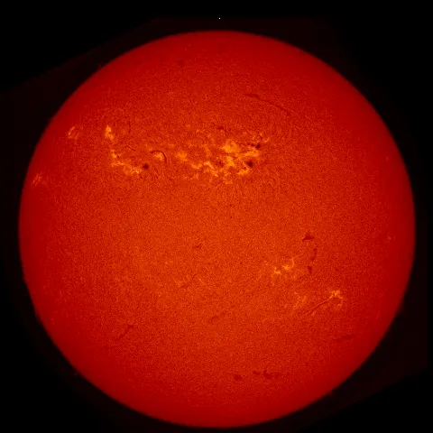 Image of Sun's chromosphere