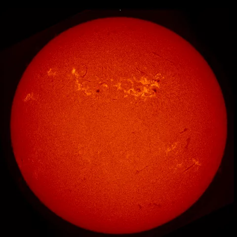 Image of Sun's chromosphere