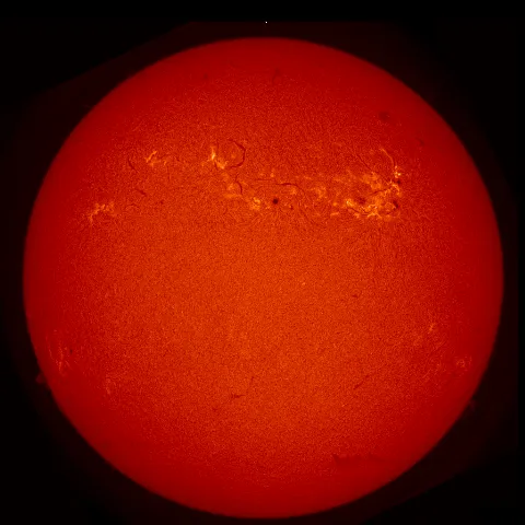 Image of Sun's chromosphere