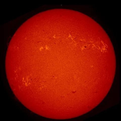 Image of Sun's chromosphere