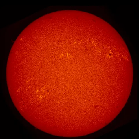 Image of Sun's chromosphere