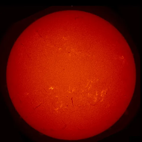 Image of Sun's chromosphere