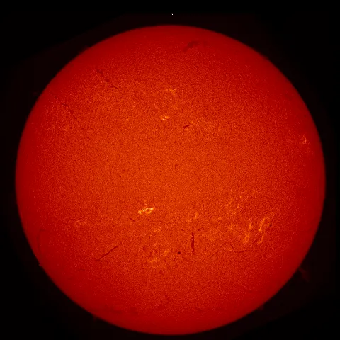 Image of Sun's chromosphere