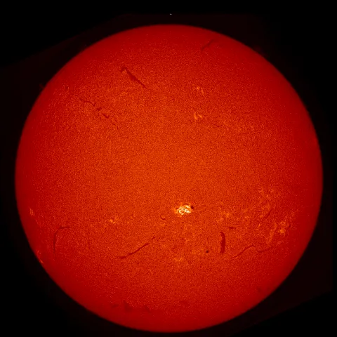 Image of Sun's chromosphere