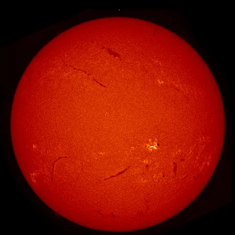 Image of Sun's chromosphere