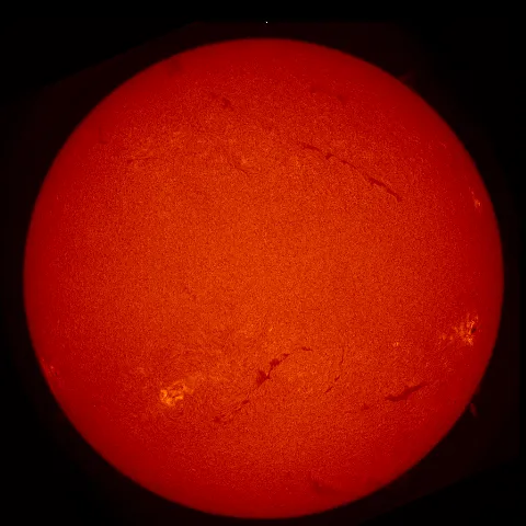 Image of Sun's chromosphere