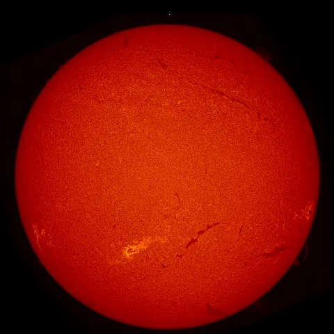 Image of Sun's chromosphere