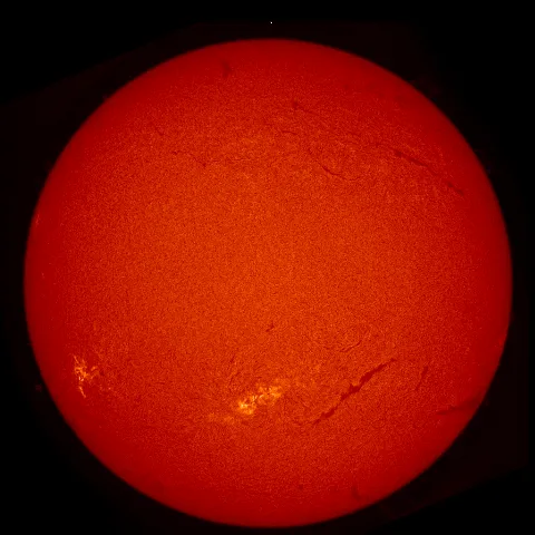 Image of Sun's chromosphere