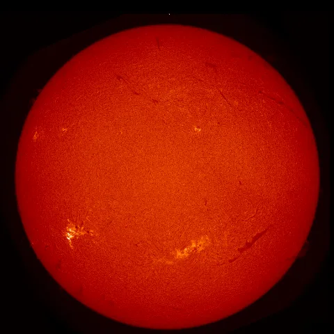 Image of Sun's chromosphere