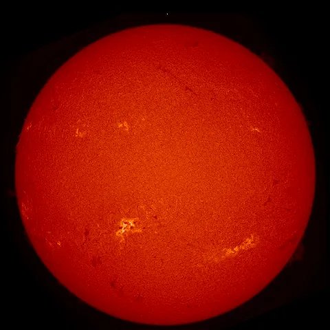 Image of Sun's chromosphere