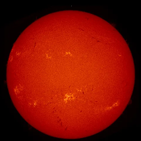 Image of Sun's chromosphere