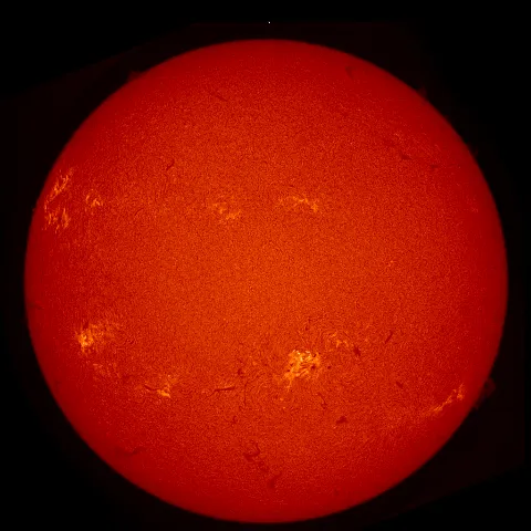 Image of Sun's chromosphere