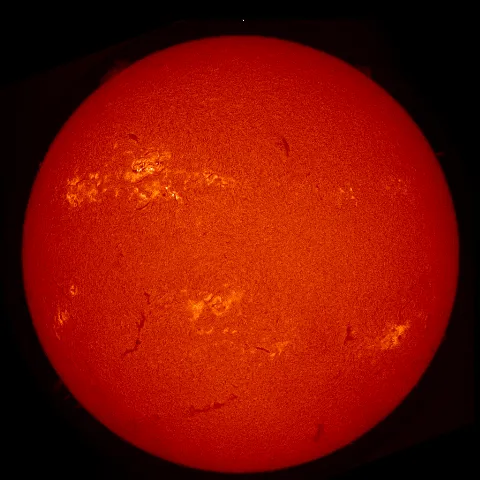 Image of Sun's chromosphere