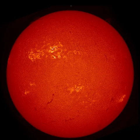 Image of Sun's chromosphere