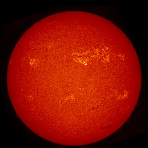 Image of Sun's chromosphere