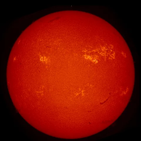 Image of Sun's chromosphere