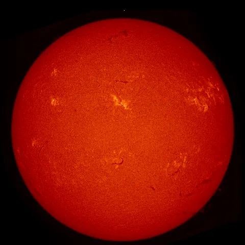 Image of Sun's chromosphere