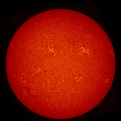 Image of Sun's chromosphere