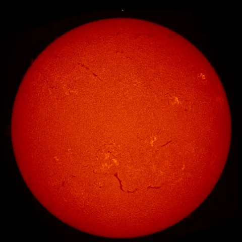 Image of Sun's chromosphere