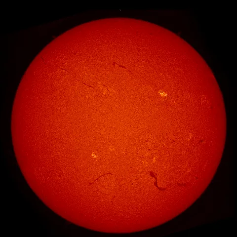 Image of Sun's chromosphere