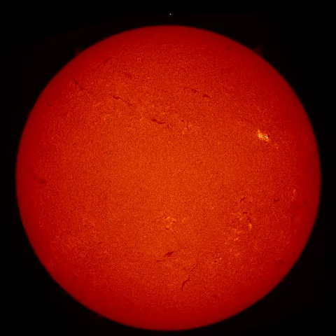 Image of Sun's chromosphere