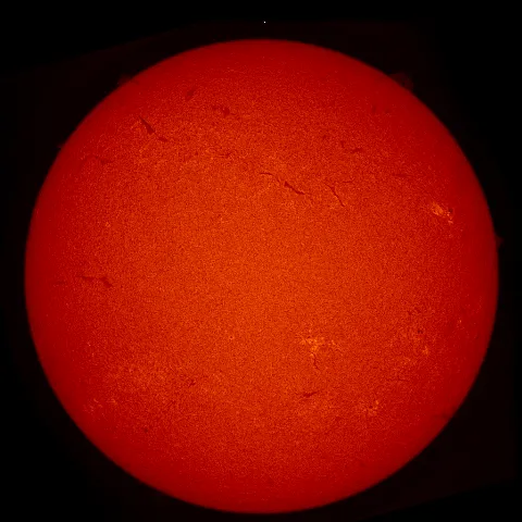 Image of Sun's chromosphere