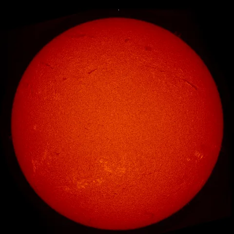 Image of Sun's chromosphere