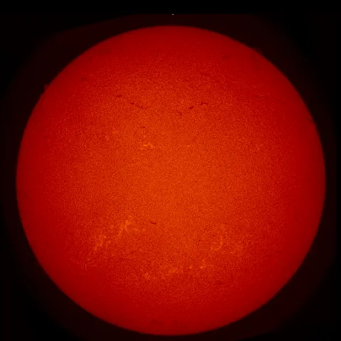 Image of Sun's chromosphere