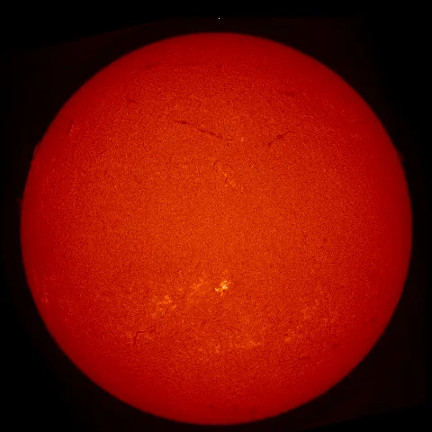 Image of Sun's chromosphere