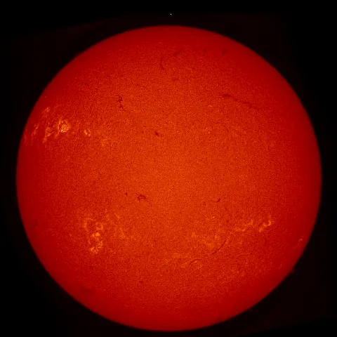 Image of Sun's chromosphere