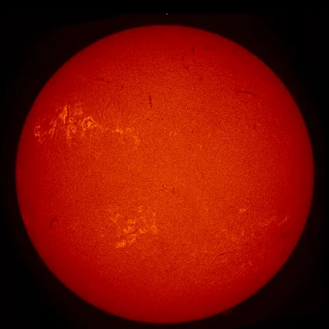 Image of Sun's chromosphere