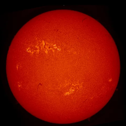 Image of Sun's chromosphere