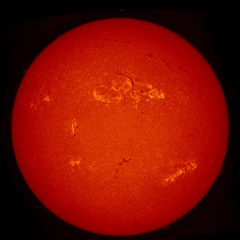 Image of Sun's chromosphere