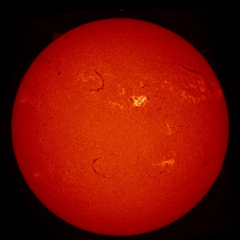 Image of Sun's chromosphere