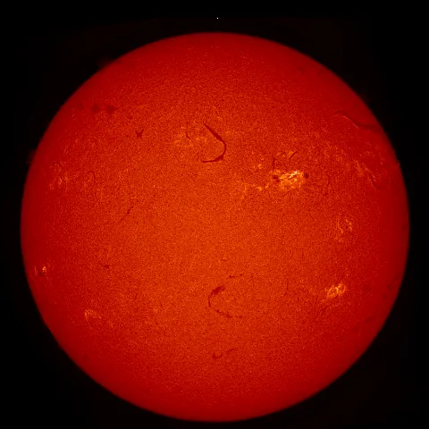 Image of Sun's chromosphere