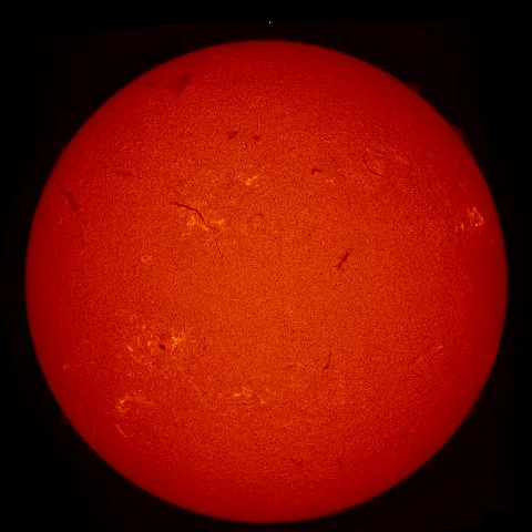 Image of Sun's chromosphere