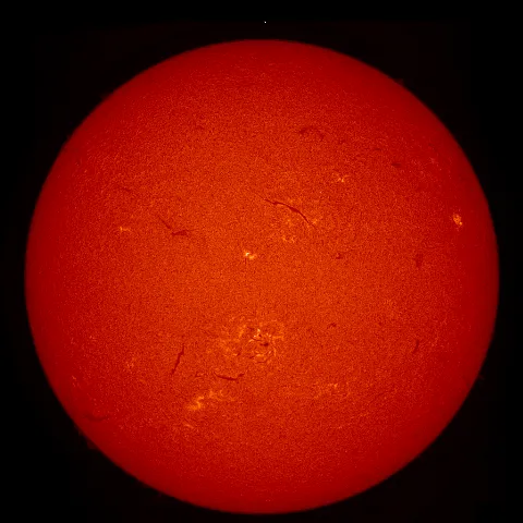 Image of Sun's chromosphere