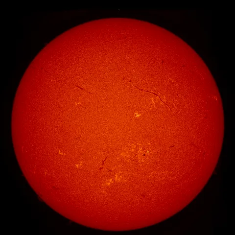 Image of Sun's chromosphere